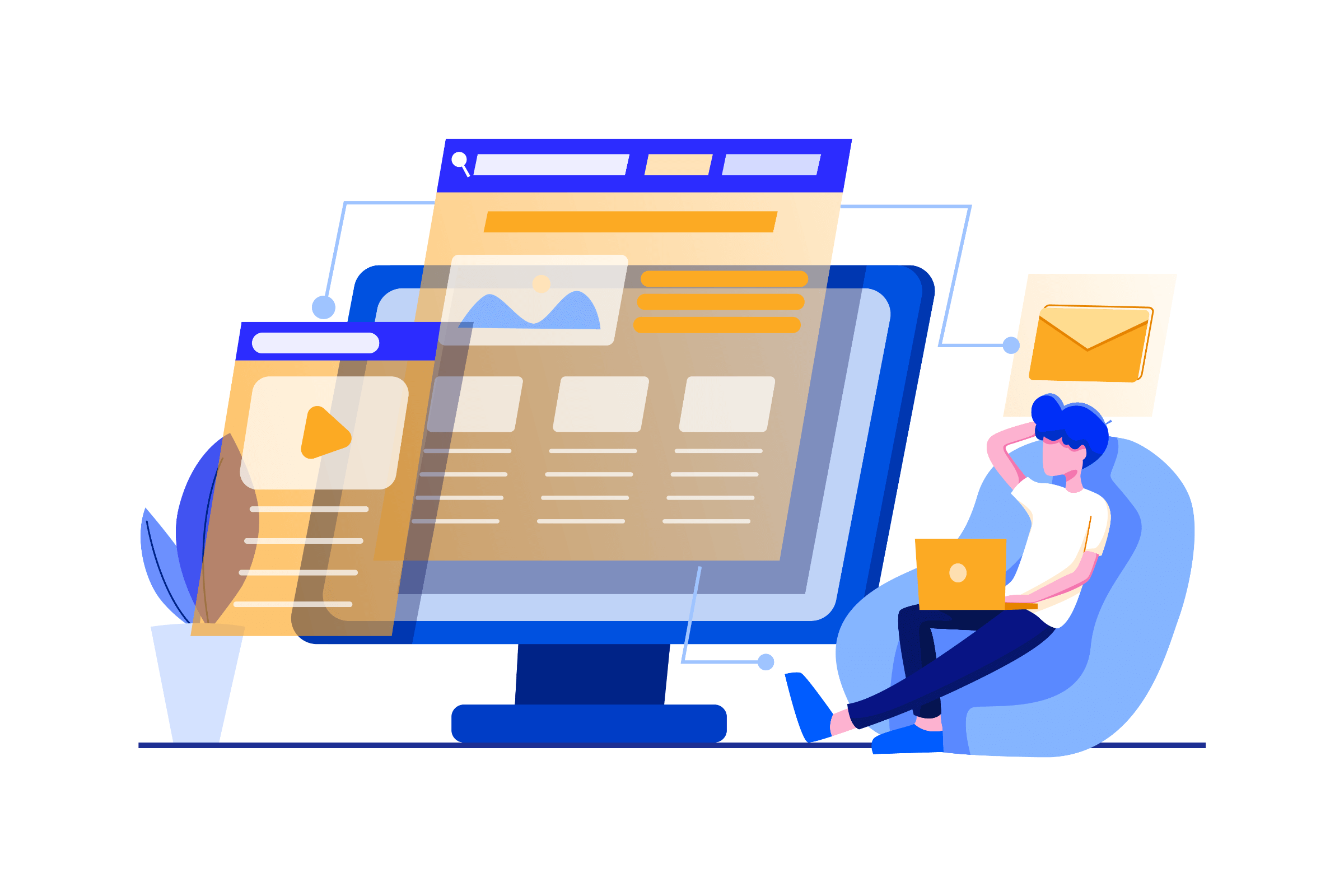 Ilustración junto a los tipos de migraciones de servidores VPS y Sitios Web y su coste